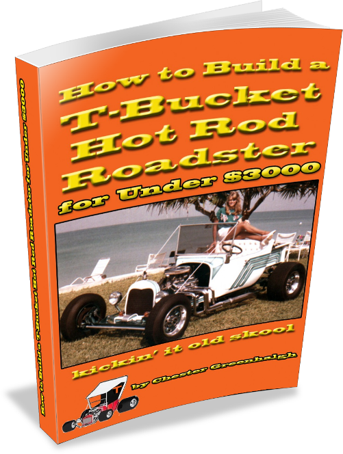 A Book Cover Of A Hot Rod