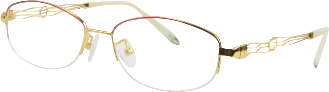 A Pair Of Glasses With A Black Background