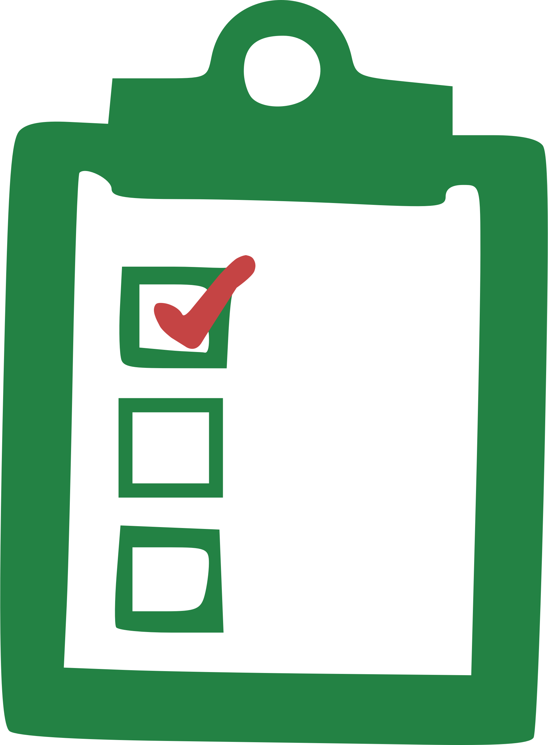 A Green Clipboard With A Check Mark