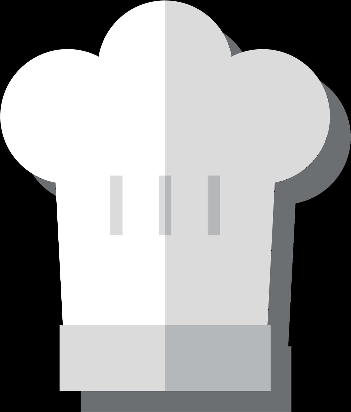 Chef Hat With Shadow