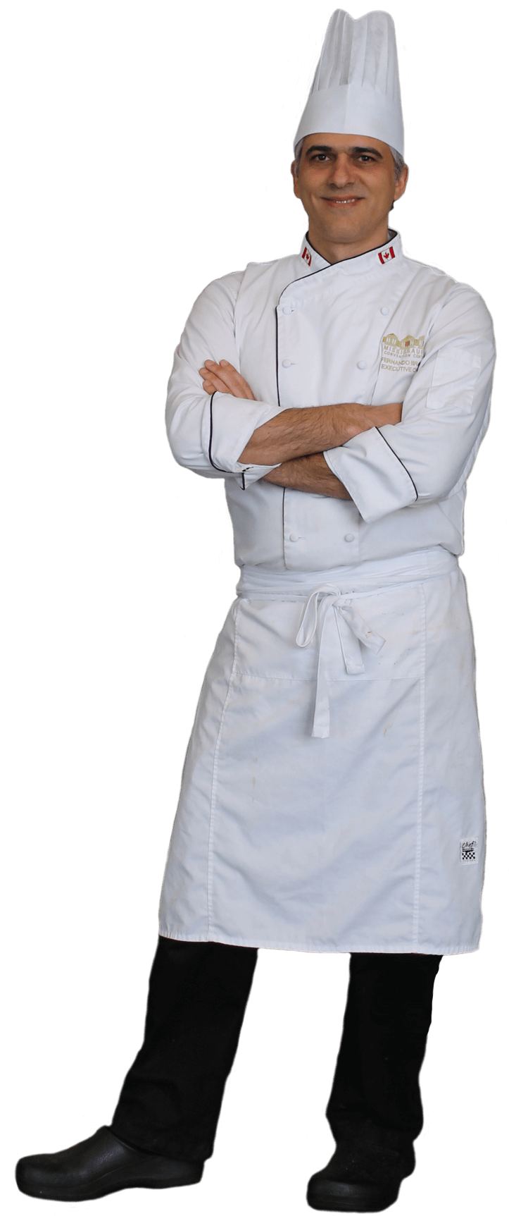 A Man In A Chef's Uniform