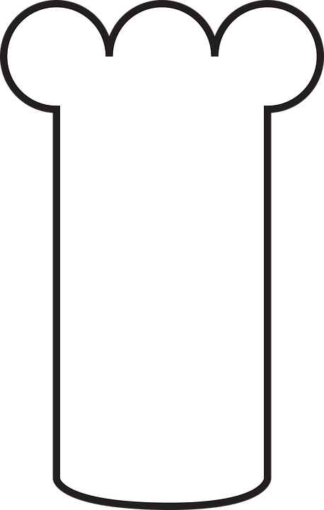 A White Rectangular Object With Black Border
