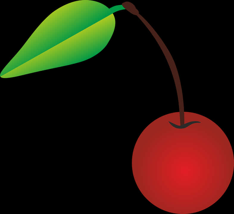 Simple Drawn Cherry