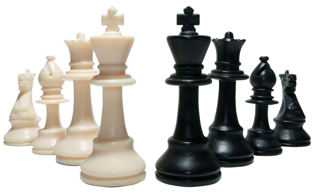 A Group Of Chess Pieces