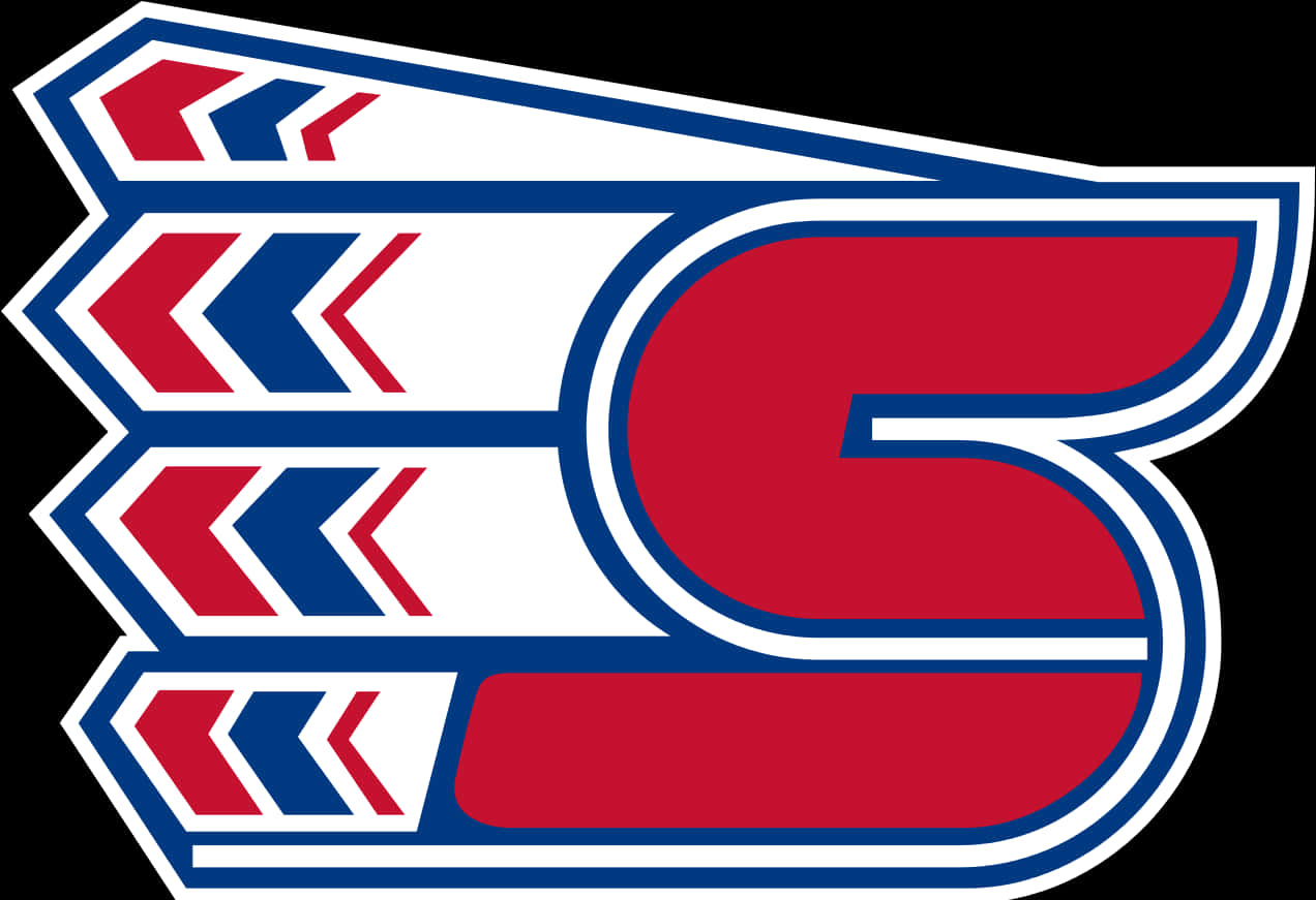 A Red White And Blue Logo