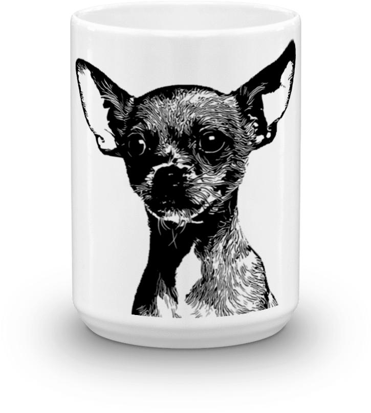 A Mug With A Dog On It