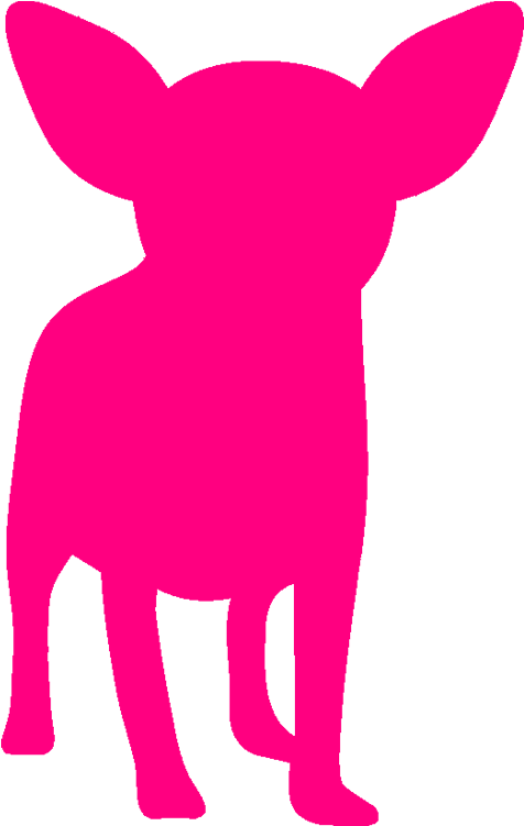 A Pink Animal With Black Background