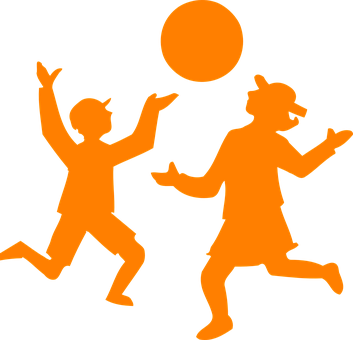 A Silhouettes Of People Dancing