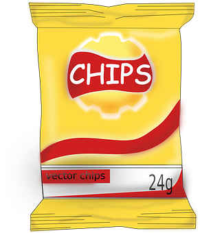 A Yellow Bag Of Chips