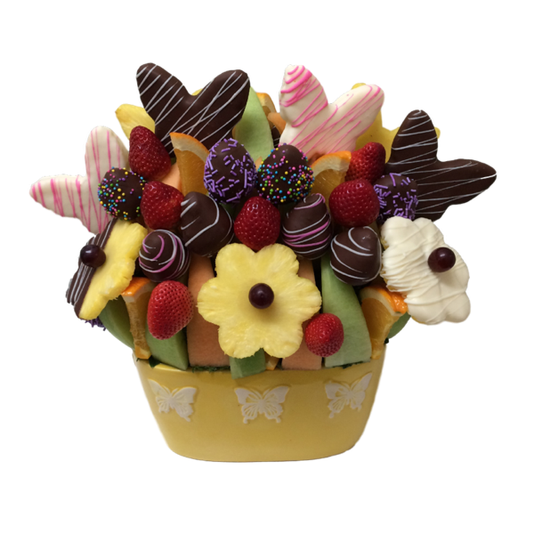 A Bouquet Of Fruit And Chocolate