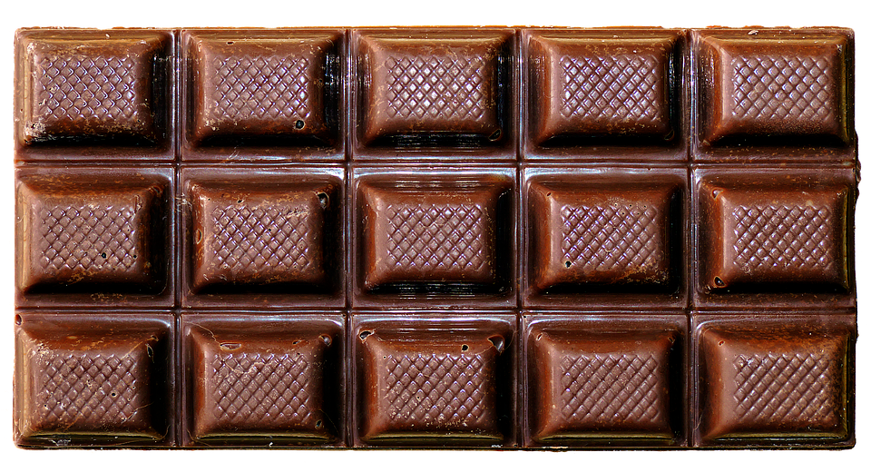 A Chocolate Bar With Squares