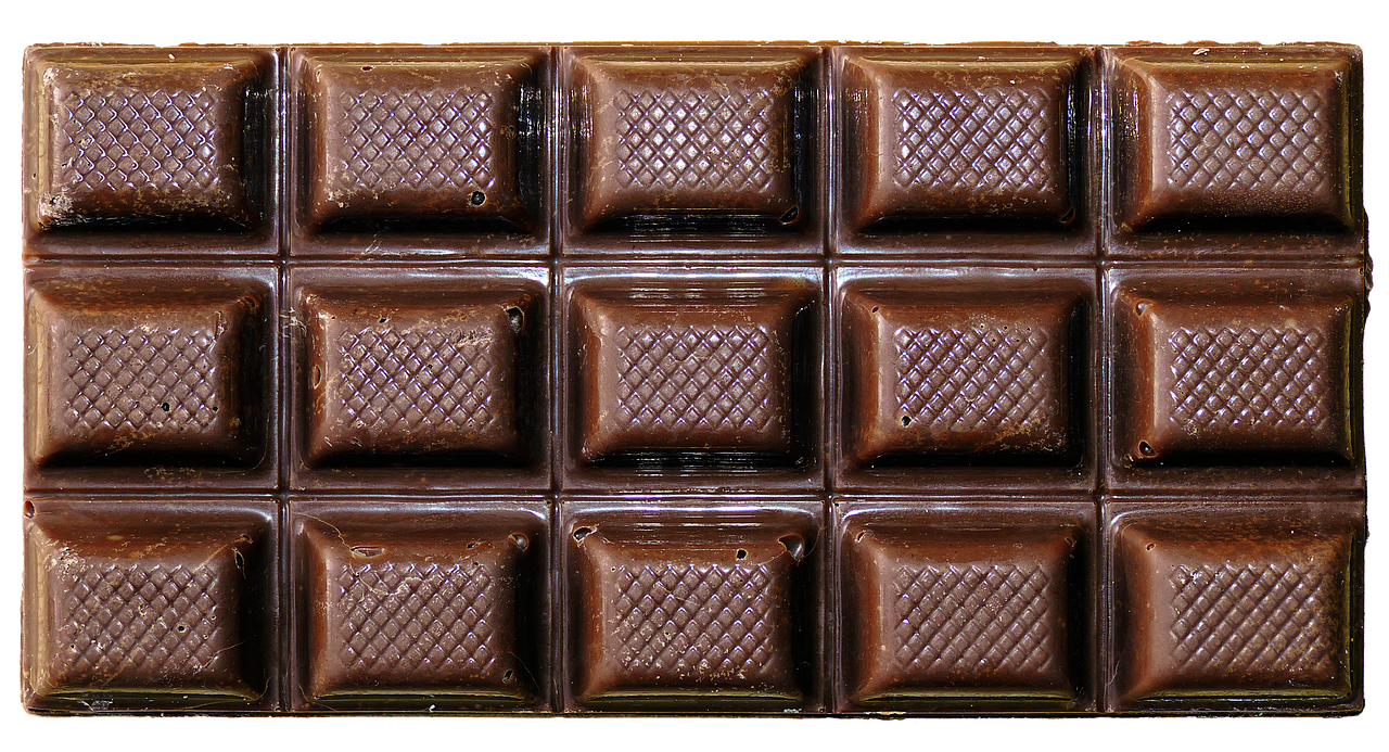 A Close Up Of A Chocolate Bar