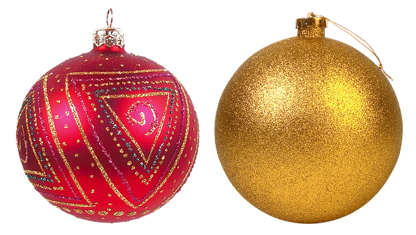 A Close Up Of A Christmas Ornament