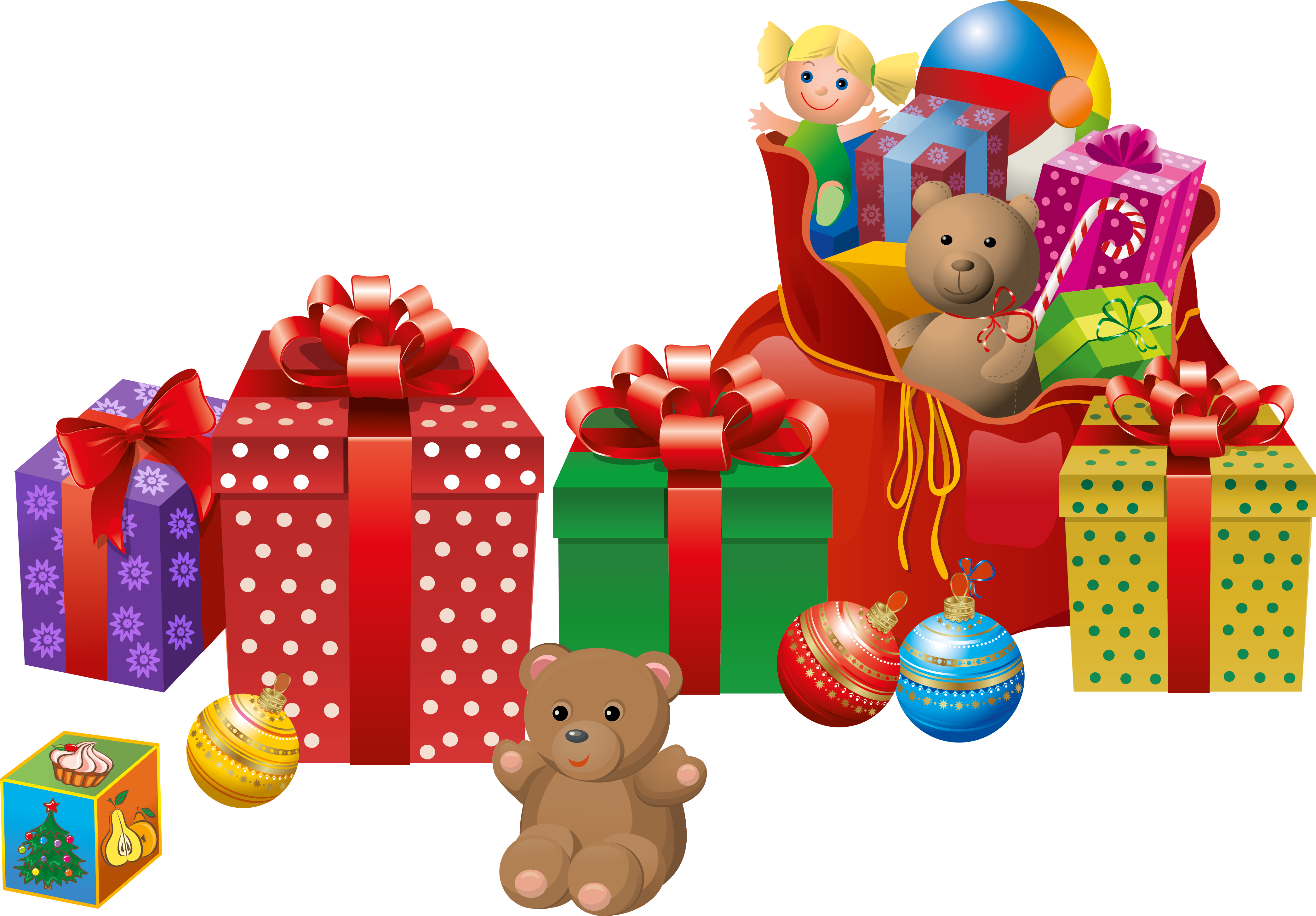 Christmas Gifts Png , Png Download - Christmas Gifts Clipart, Transparent Png