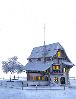 A House In The Snow