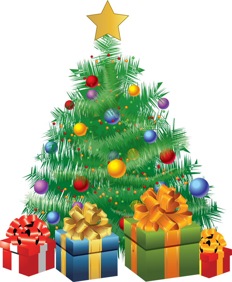 A Christmas Tree With Presents