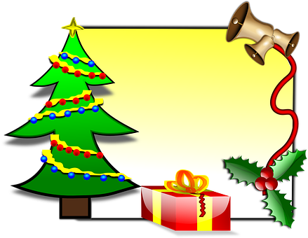 A Christmas Tree And Presents