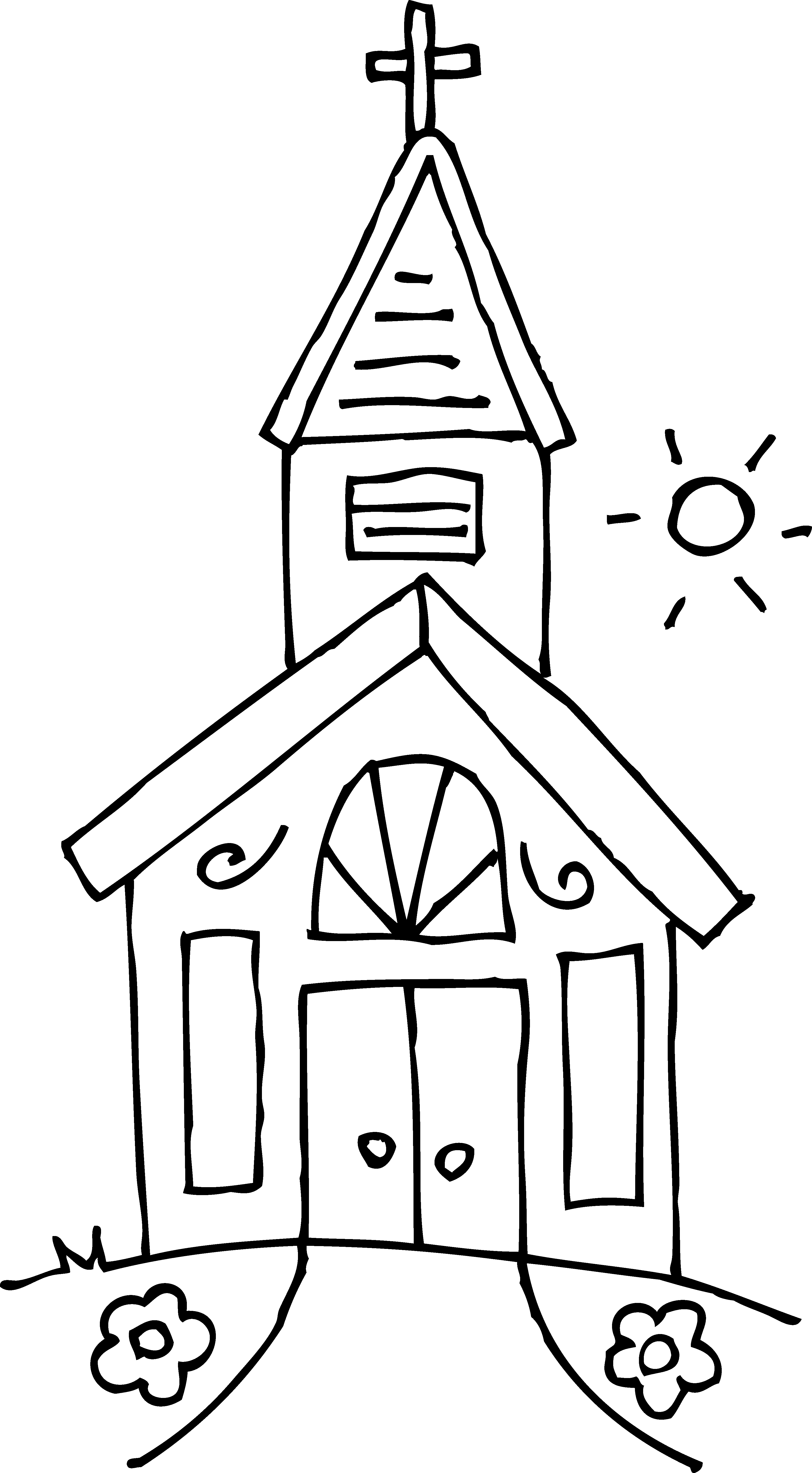 Church Clipart Png 3472 X 6297