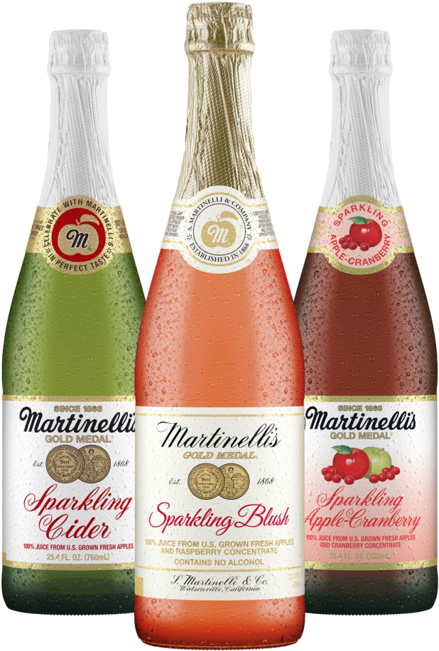 A Group Of Bottles Of Sparkling Wine
