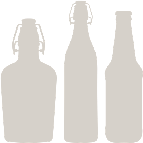A Group Of Glass Bottles