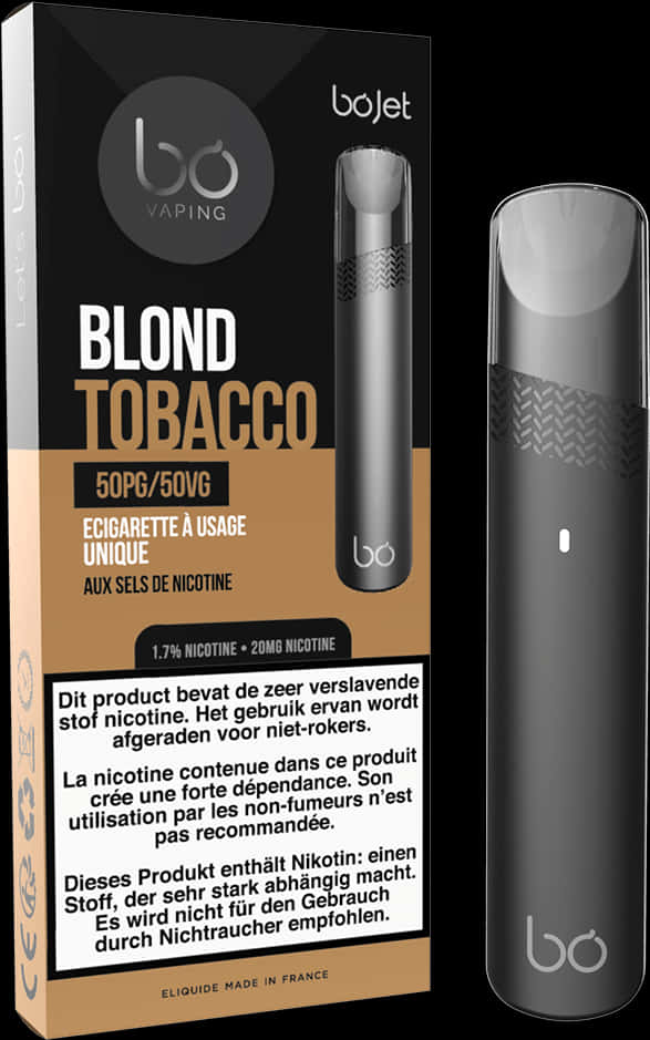 Cigarette Blonde Tobacco