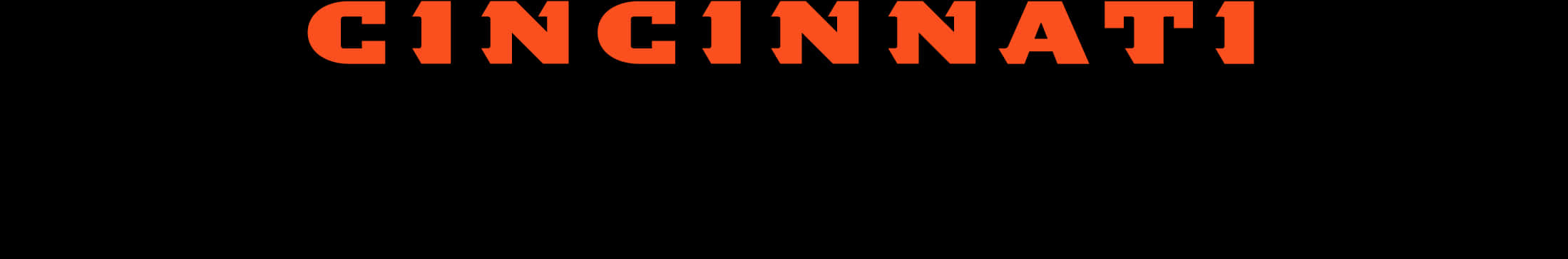 A Black Background With Orange Letters