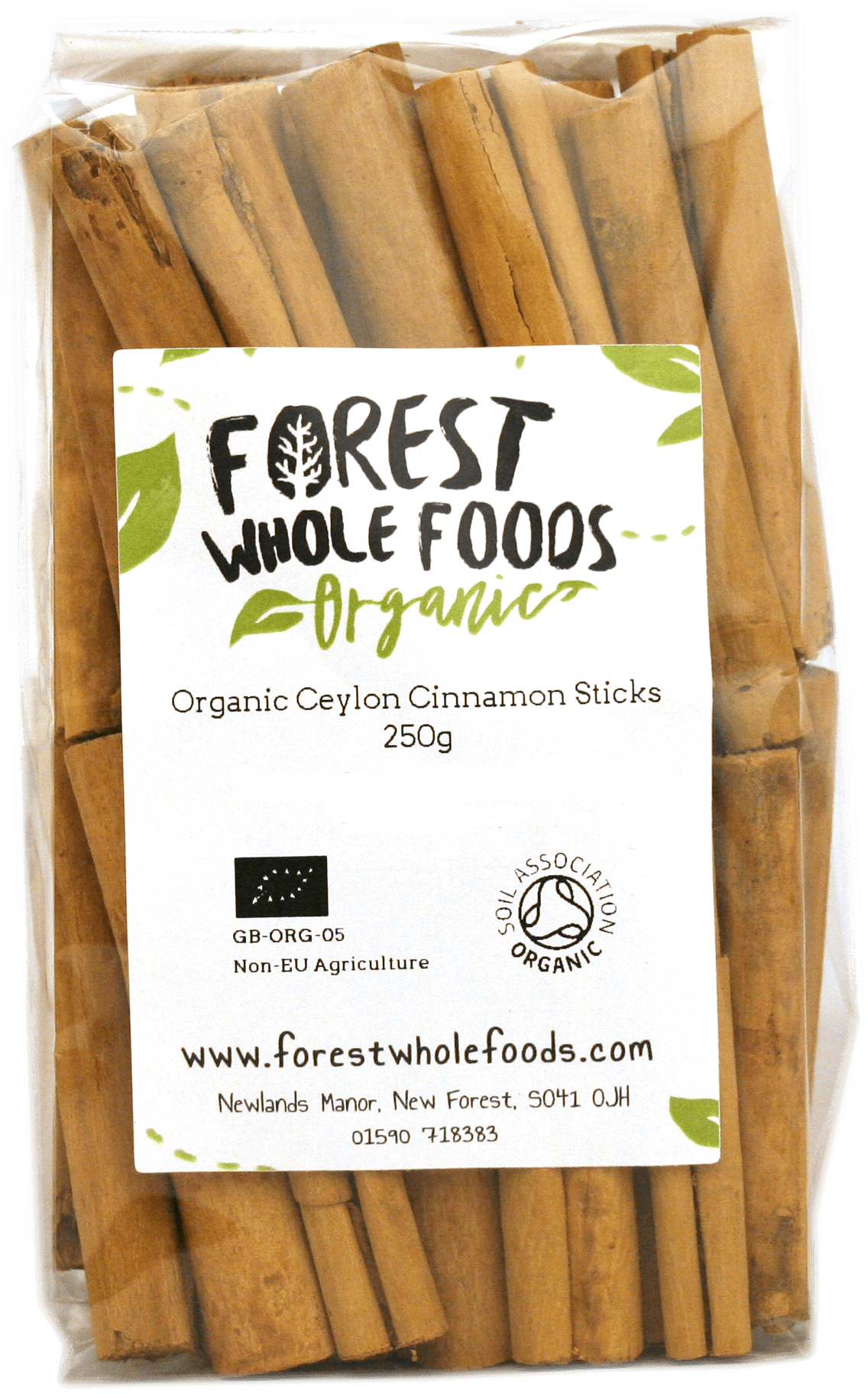 A Package Of Cinnamon Sticks
