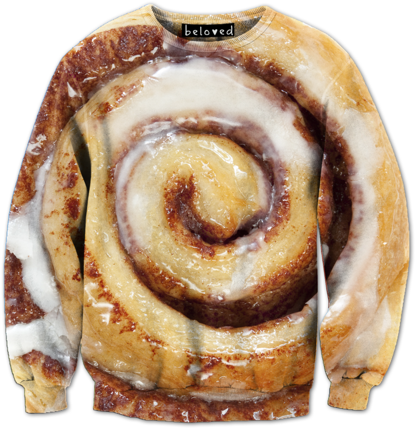 A Sweater With A Swirl Of Cinnamon