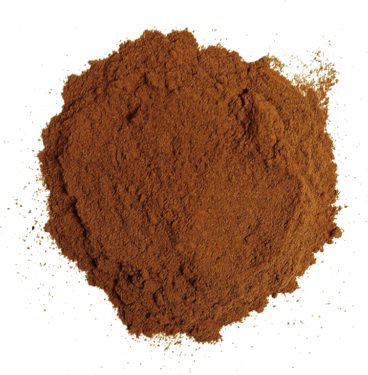 A Pile Of Brown Powder