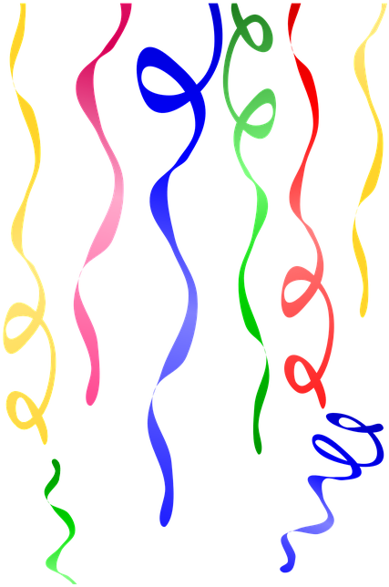 A Group Of Colorful Streamers