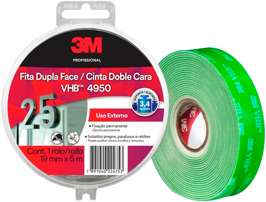 A Roll Of Green And Red Tape