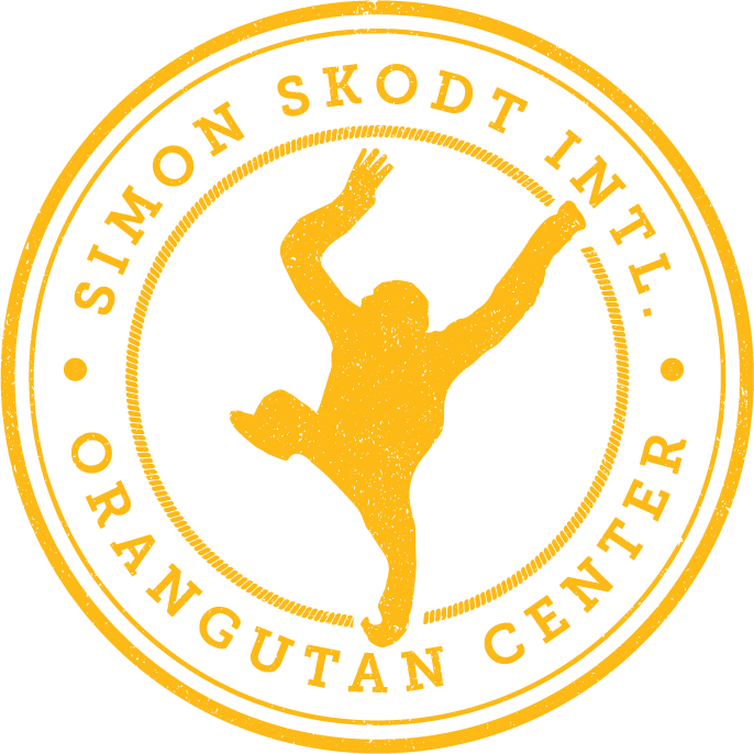 A Yellow Logo With A Person In The Middle