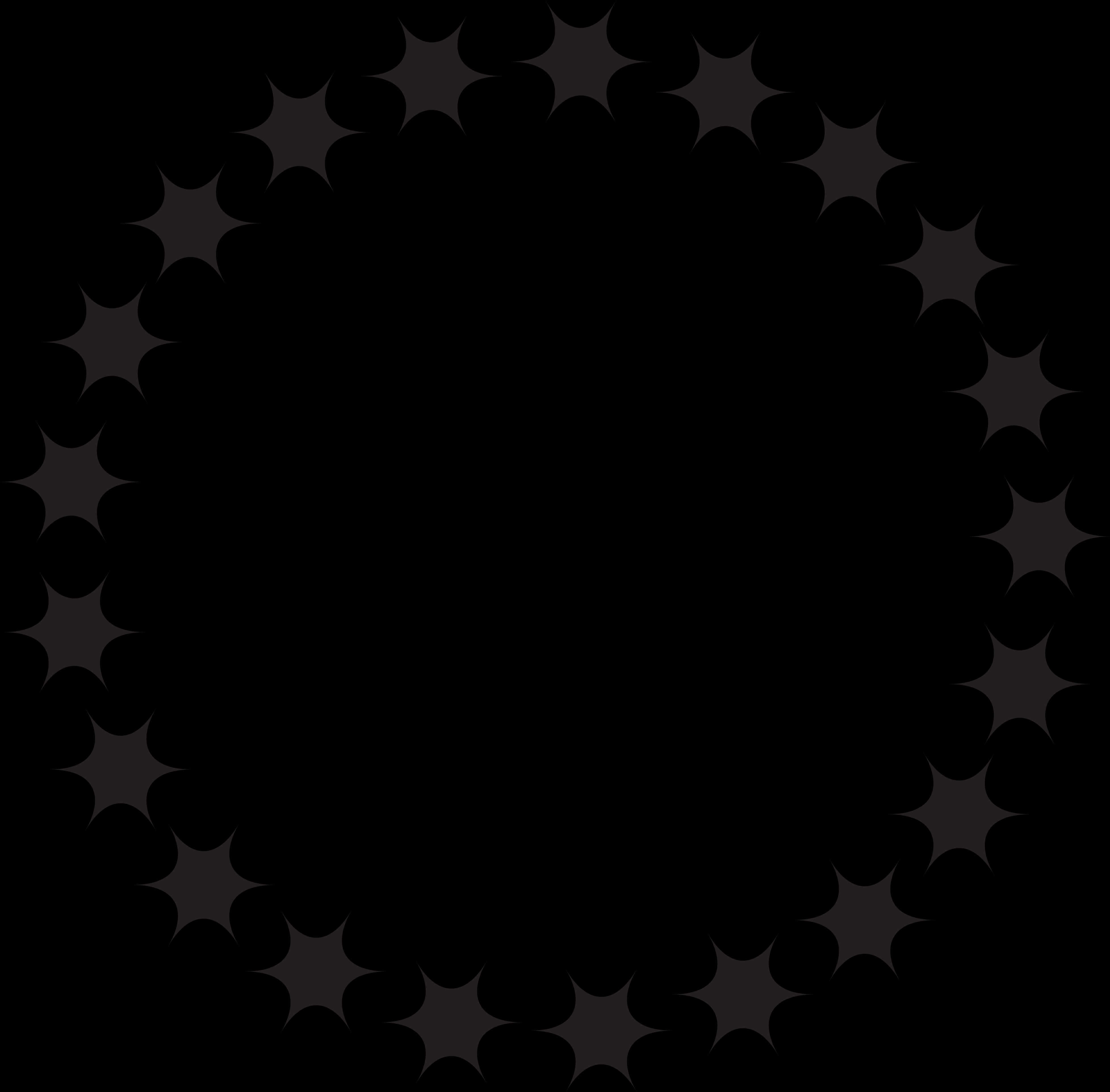 Circle Of Stars Clipart