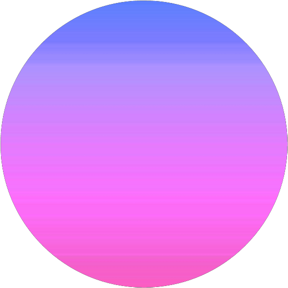 A Pink And Blue Circle