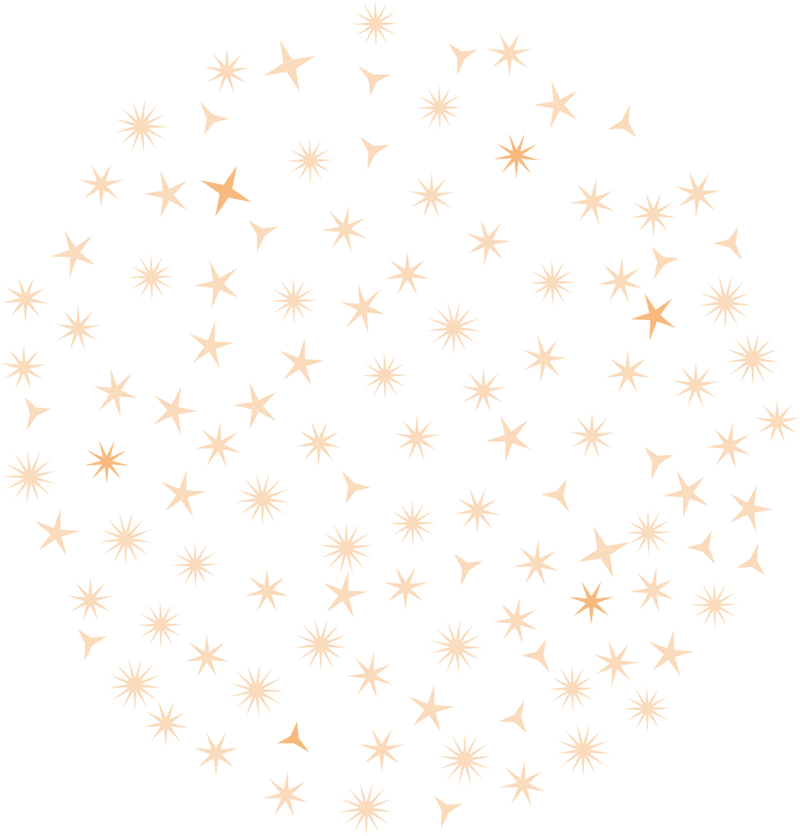 A Group Of Stars In A Circle