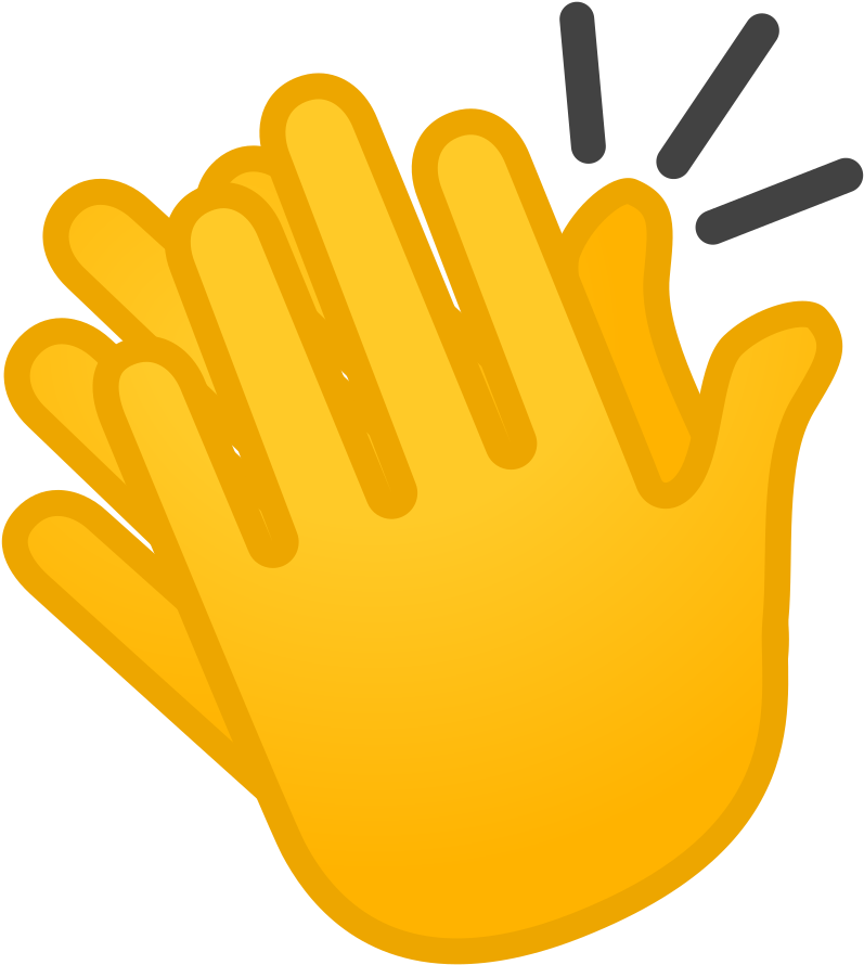 A Yellow Hands With Black Background