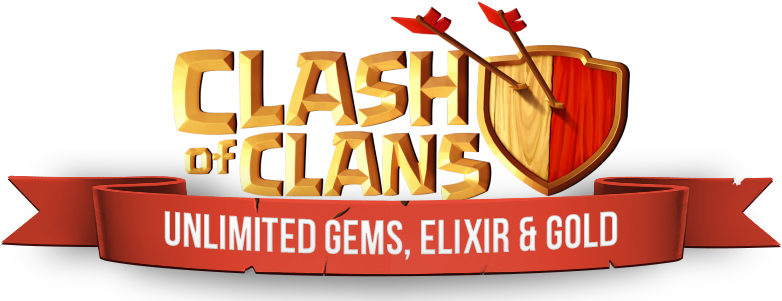 Clash Of Clans Logo Unlimited Gems