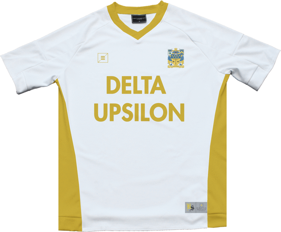 A White And Yellow Sports Jersey