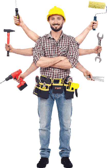 Cleaning Company Dubai - Handyman Worker, Hd Png Download