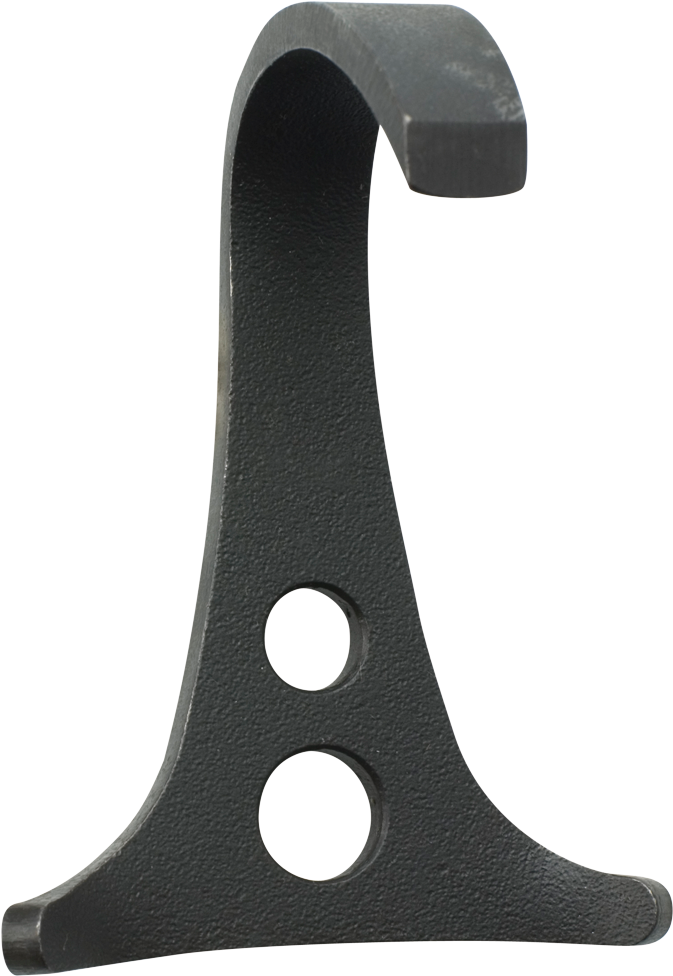 A Black Metal Hammer With Holes