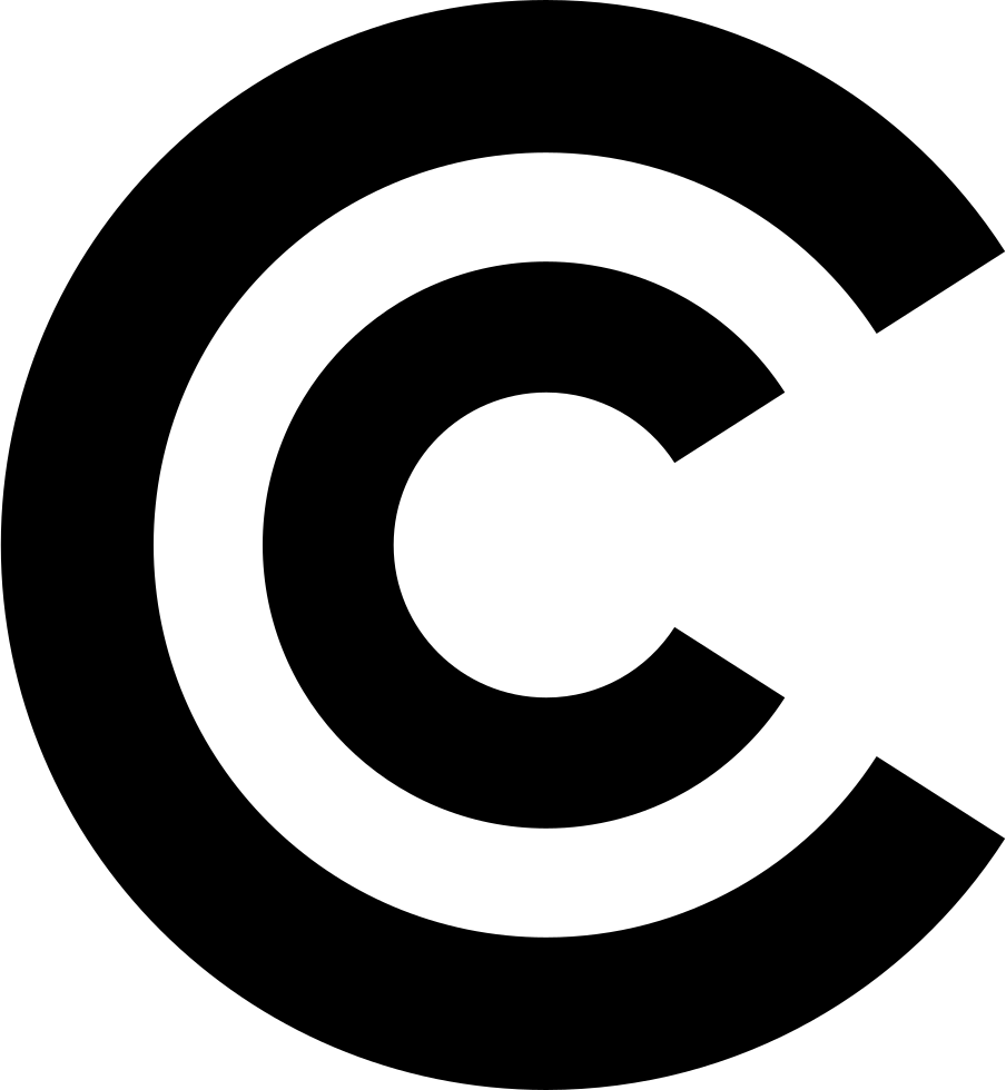 A Black Circle With A Letter C