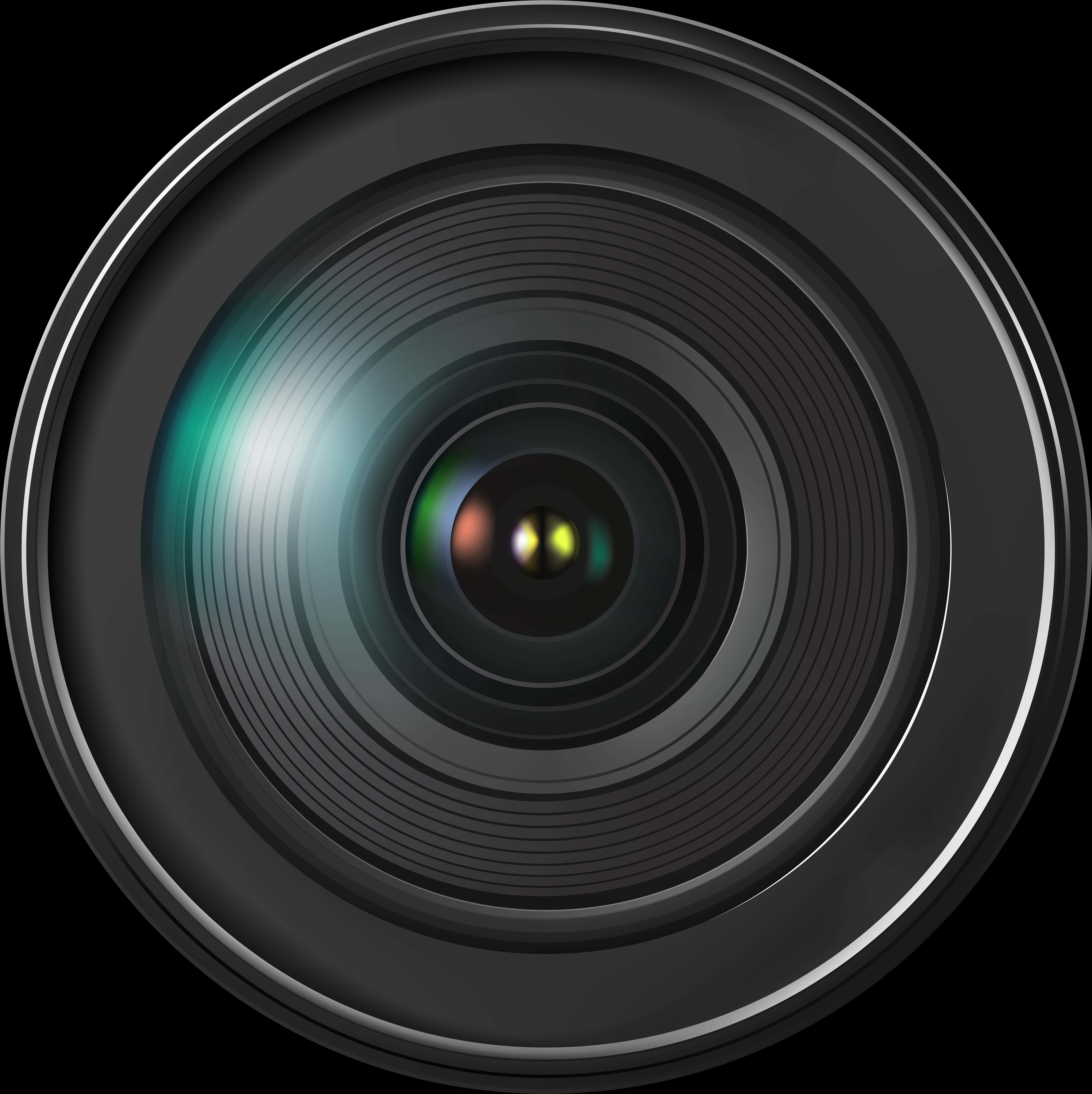A Close Up Of A Camera Lens