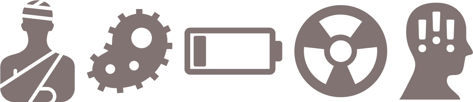 A Low Battery Icon On A Black Background