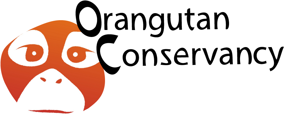 A Black Background With An Orange And White Logo