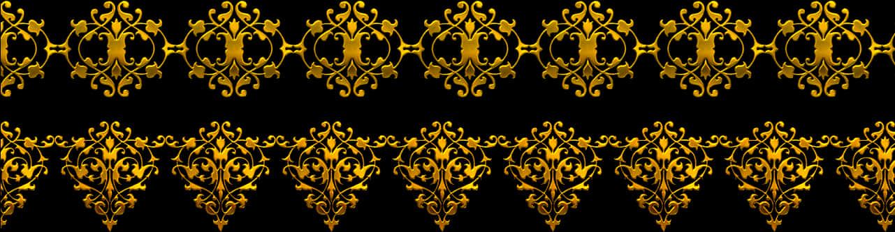 Clip Art Library Flower Pattern Transprent Png Free - Pattern Gold Vector Png, Transparent Png
