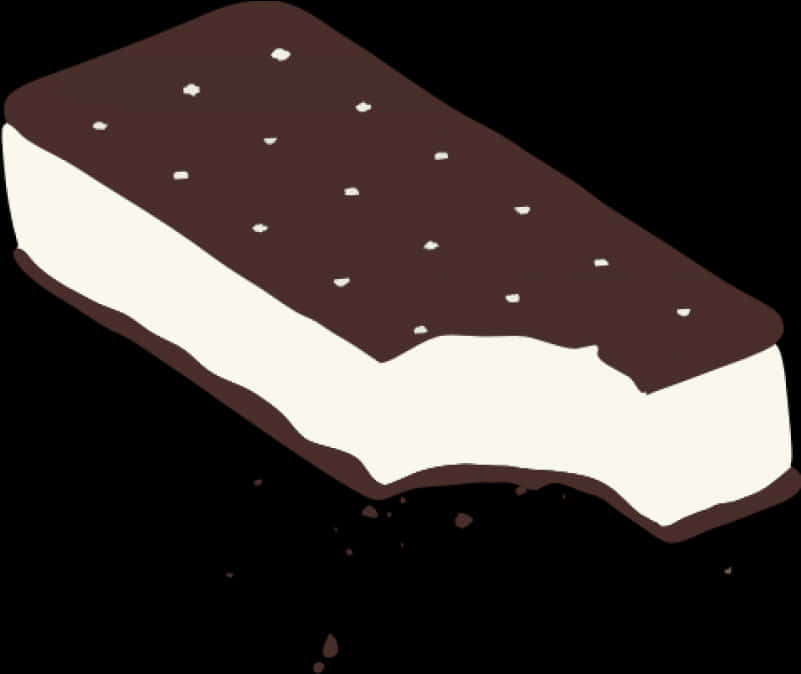 Clip Art Library Library Sandwiches - Ice Cream Sandwich Illustration, Hd Png Download