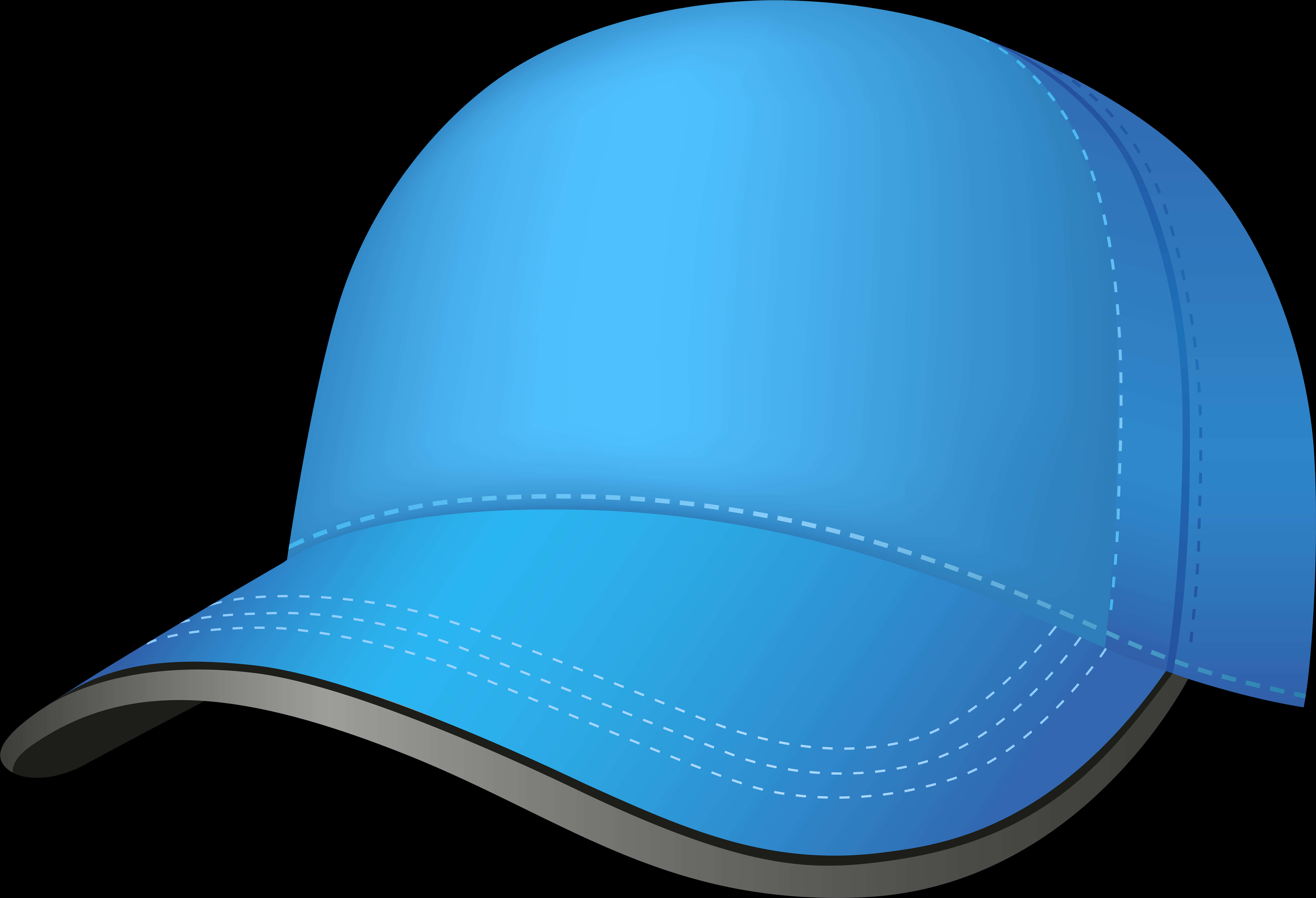 Clip Art Pictures Of Baseball Caps - Blue Baseball Cap Png, Transparent Png