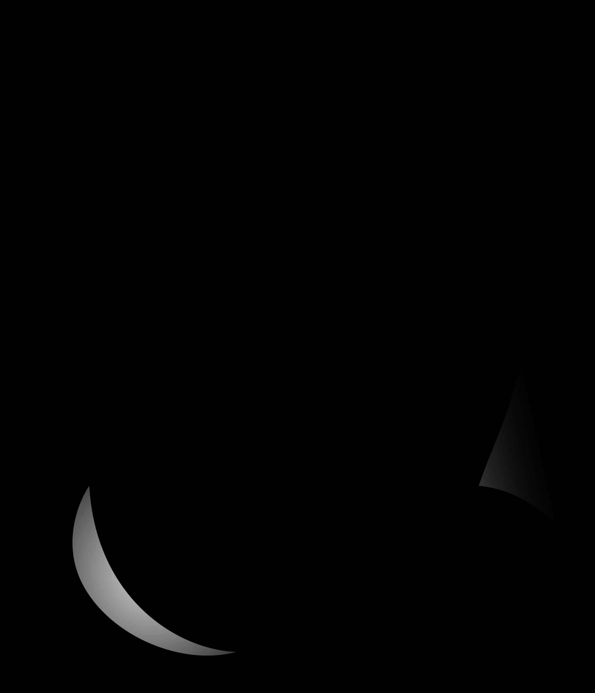 A Crescent Moon In The Dark