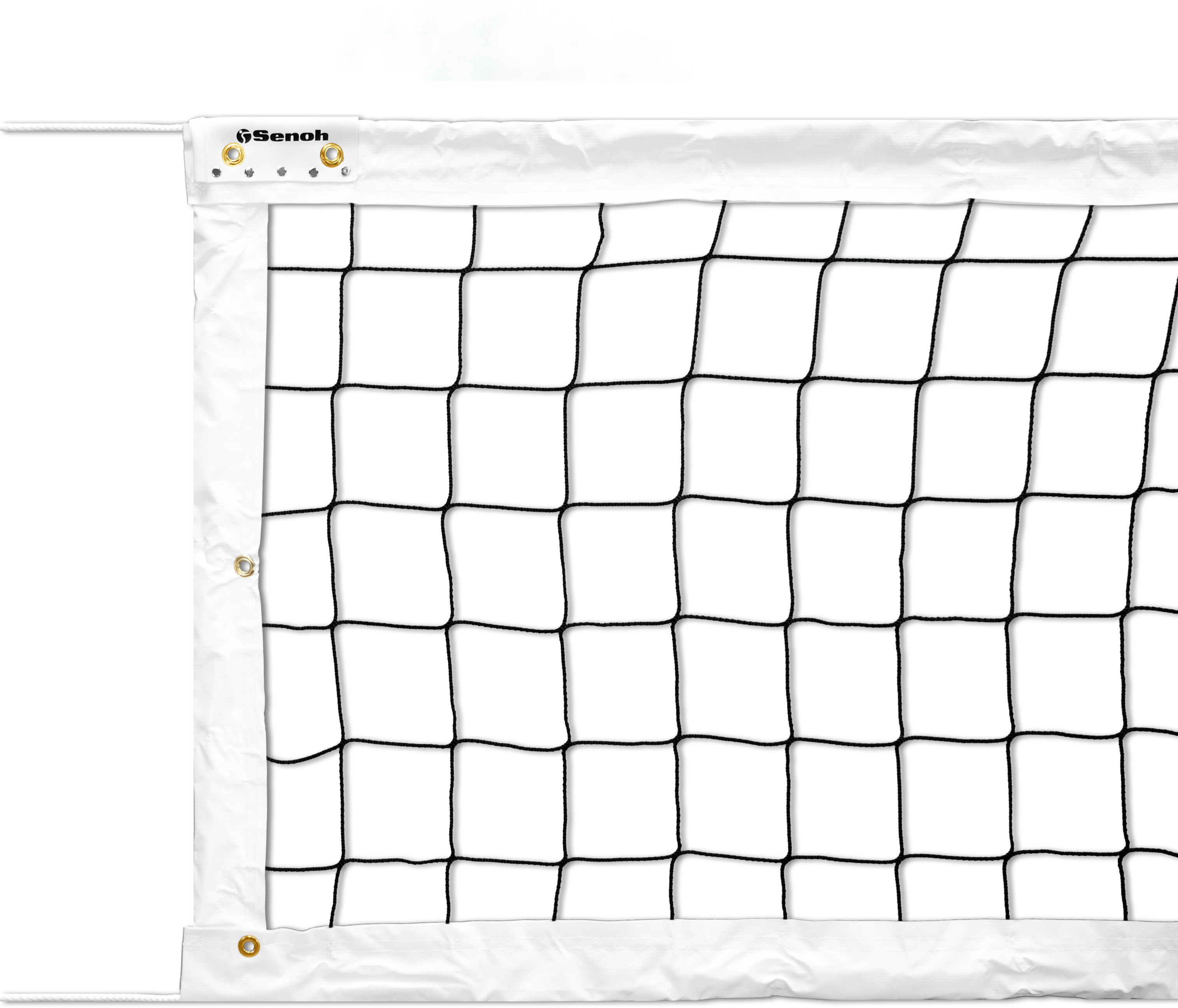 A White Net With Black Background