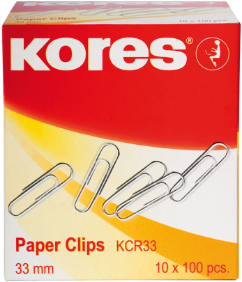 A Paper Clips On A Box